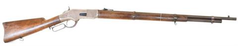 lever action Winchester Mod. 1866 musket, .44 Henry RF, #84068, § C