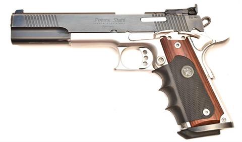 Peters Stahl Mod. 1911, 9 mm Luger, #M20080, mit Wechselsystem .22 lr, #0050, § B Z