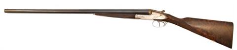 s/s shotgun sidelock A. Lebeau-Courally - Liege, owned by Charles de Gaulle, 12/70,, #43041, § D