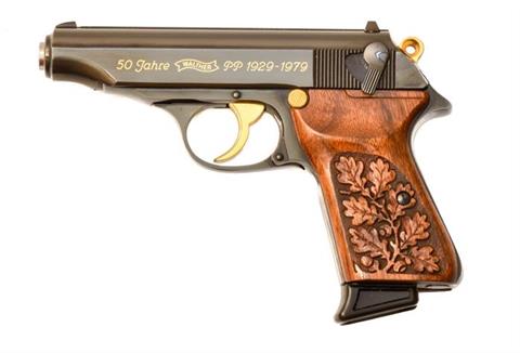 Walther PP Jubiläumsmodell 50 Jahre 1929-1979, 7,65 Browning, #EW265, § B Z