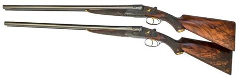 Pair of s/s sidelock shotguns by E. J. Churchill - London model Premiere Exhibition, 10/67, #6833 & 6834, § D