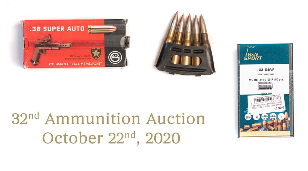 Munition und Wiederladeartikel Online Auktion
