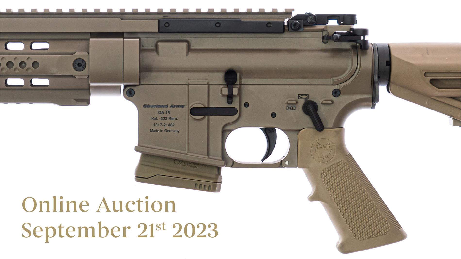 40. Online Waffen Auktion