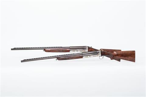 semi-automatic gun pair Cosmi - Ancona, Mod. Extra Lusso, 12/70, 5903, 6196, §D