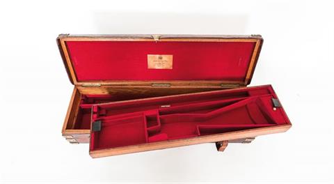 James Purdey & Sons - London, oak and leather double gun case