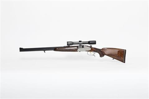 Double rifle Franz Sodia - Ferlach, Blitz sideplated, .270 Win.; .22 Hornet, #15662, § C
