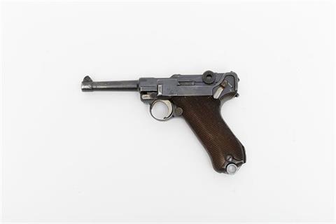 Parabellum P08, Fertigung Mauser, 9 mm Luger, 430, § B (W 3497-13)