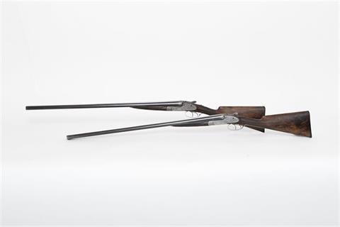 Pair sidelock s/s guns Joh. Springer's Erben - Vienna, 16/65, #10071; 10072, § D