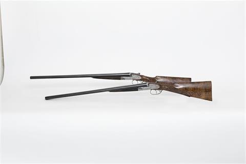 Pair sidelock s/s guns W. Foerster - Berlin, 12/65, #9439 und 9490, § D