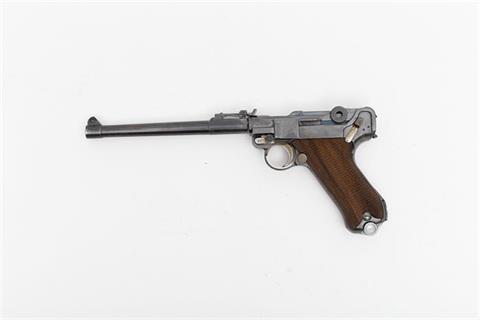 Parabellum, lange Pistole 08, Fertigung Mauserwerke, Persienkontrakt, 9 mm Luger, 3382 (in Farsi), § B