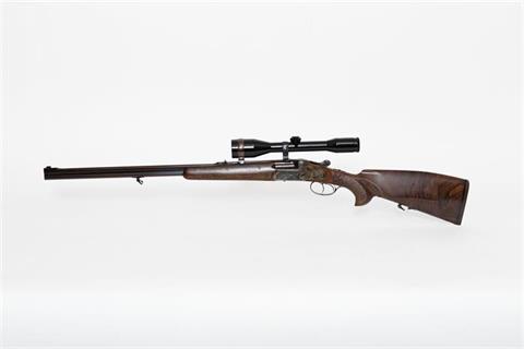 Double rifle G. Juch - Ferlach, Blitz sideplated,.303 Brit., .22 WMR,  #514693, § C