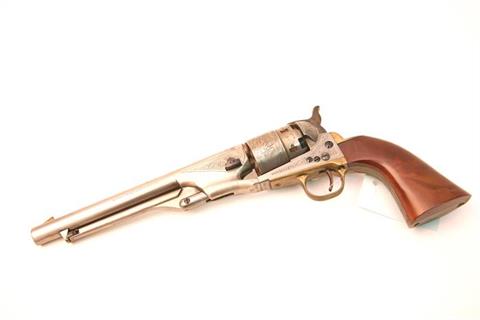 Percussion Replica revolver) Armi San Paolo, Modell Colt 1860 Army, .44, 26973, § B Modell vor 1871