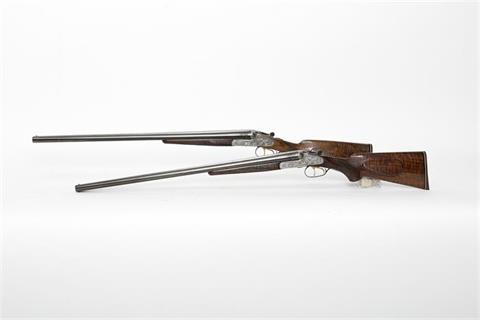 S/S sidelock gun pair Gebr. Merkel - Suhl, 12/70, #6058 und 6059
