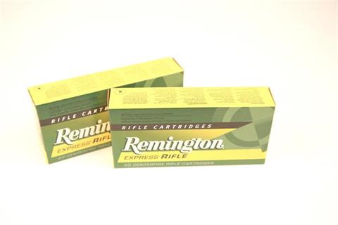 Rifle cartridges - bundle lot Remington, .250 Savage, § unrestricted