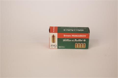 Pistol cartridges 9 mm Makarov, Sellier & Bellot, § B