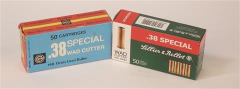 Revolver cartridges .38 Special, Sellier & Bellot & Geco, § B