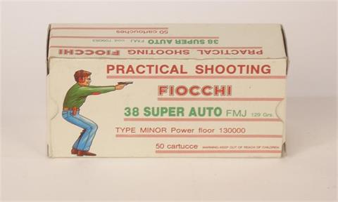 Pistol cartridges .38 Super Auto, Fiocchi, § B