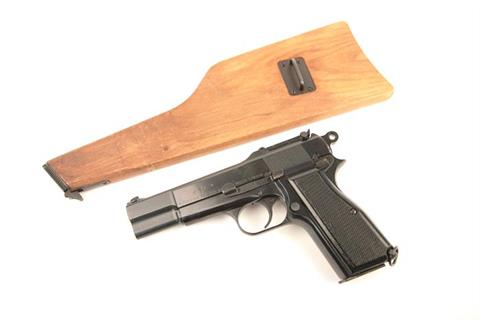 Browning High Power, manuf. John Ingish, 9 mm Luger, #5CH4754, § B