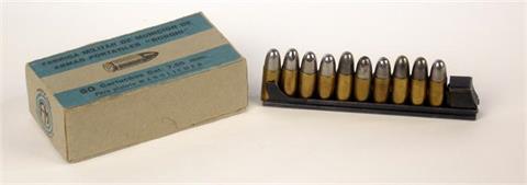 Collector's cartridges 7,63 mm Mannlicher and 8 mm Roth-Krnka, § B