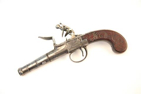 Flintlock pocket pistol King - London, .45, #without, § non restricted