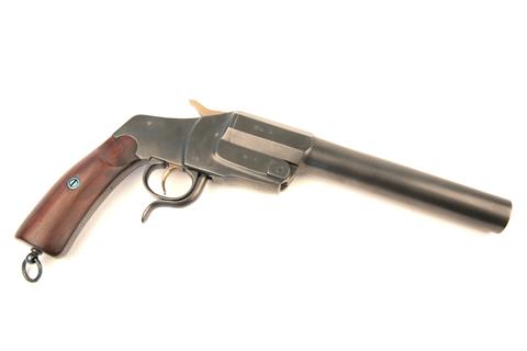 Flare pistol Modell Hebel, Greifelt & Co.,  4-bore, #19440, § non restricted
