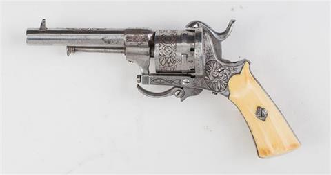 Belgian Pin-fire revolver 7 mm Lefaucheux, #no number, § unrestricted
