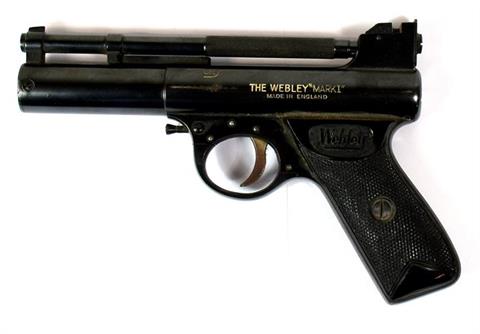 Luftdruckpistole Webley & Scott, Modell Mark I, 4,5 mm, § frei ab 18