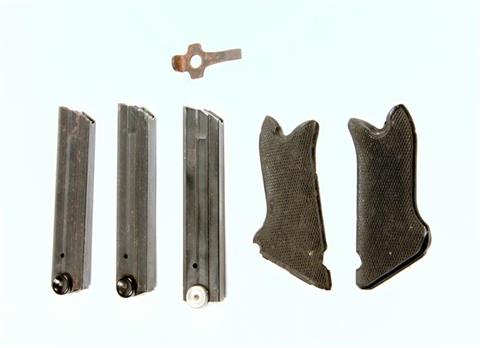 Luger 08 accessories mixed lot
