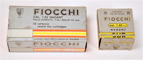 Revolver cartridges 7.62 Nagant Fiocchi, § B