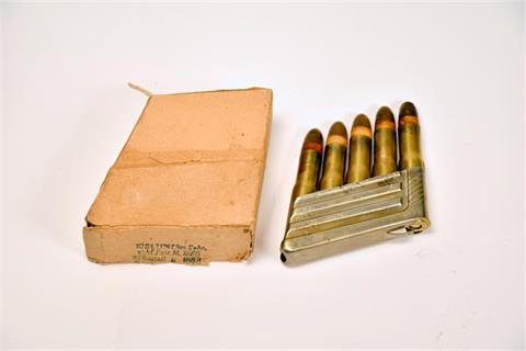Sammlerpatronen - Konvolut 8 mm und 11 mm Mannlicher-Gewehrpatronen, § frei ab 18