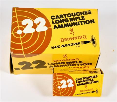 Rimfire cartridges .22 lr Browning, § unrestricted