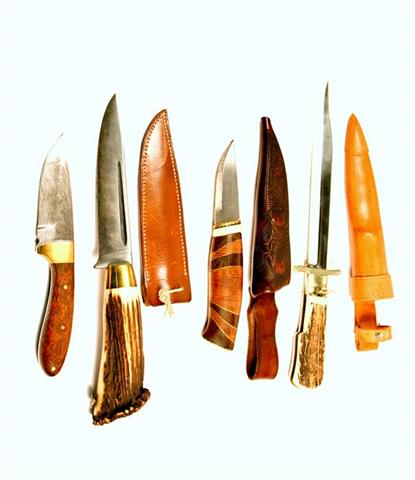 Hunting knives bundle lot