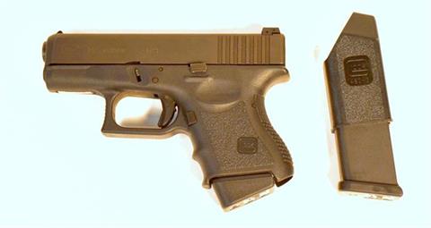 Glock 26gen2, 9 mm Luger, #BUP777, § B