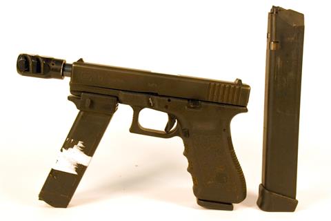 Glock 17gen3, 9 mm Luger, #AZV423, A967C, § B (W 2231-14)