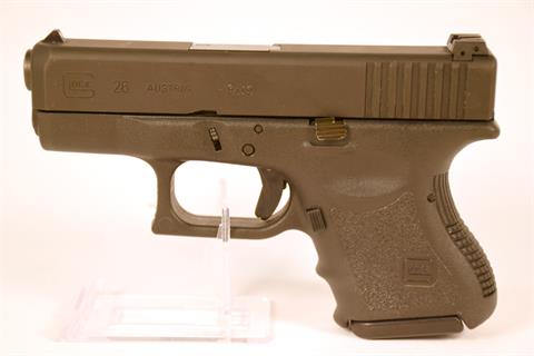 Glock 26gen3, 9 mm Luger, #BXA142, § B (W 2338-14)