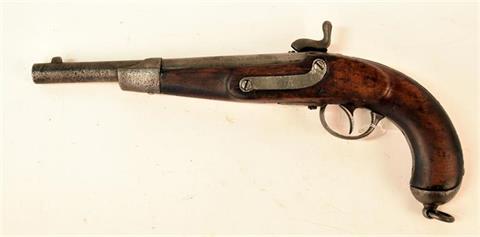 caplock pistol Lorenz M.1859, 13,9 mm, #696, § unrestricted