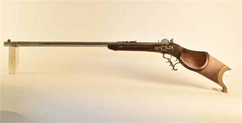 Caplock rifle (Replica) P. Bondini - Italy,calibre .45, #S18, § unrestricted