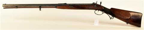 Caplock rifle unknown maker, calibre .45, #no number, § unrestricted