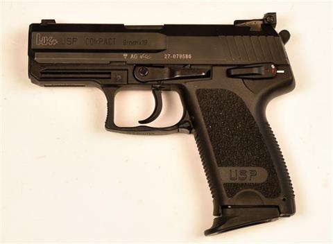 Heckler & Koch, USP Compact, 9mm Luger, #27-079586, § B (W 3027-14)