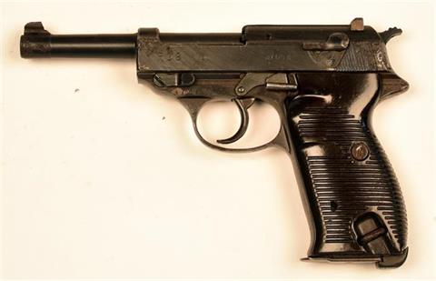 Walther P38, Spreewerk Berlin und Grottau, 9 mm Luger, #a7656, § B
