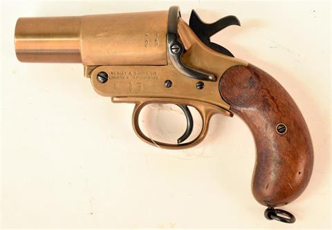 flare pistol Webley & Scott, Mk. III, 4 bore, #24674, § unrestricted