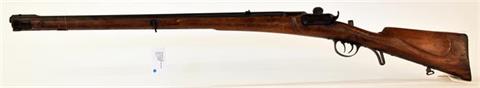 single shot rifle System Werndl Mod. 1873, 8,15x46R, #7750H, § C