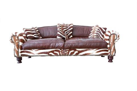 Chesterfield Couch Zebra