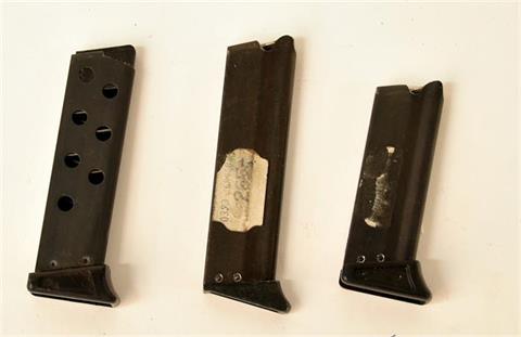 Pistol magazines - mixed lot Erma and others, .22 lr