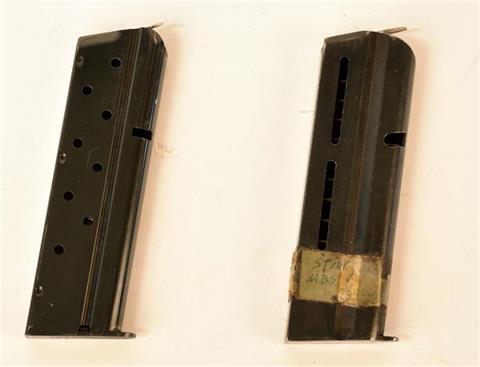 Pistol magazines - mixed lot  9 mm Luger