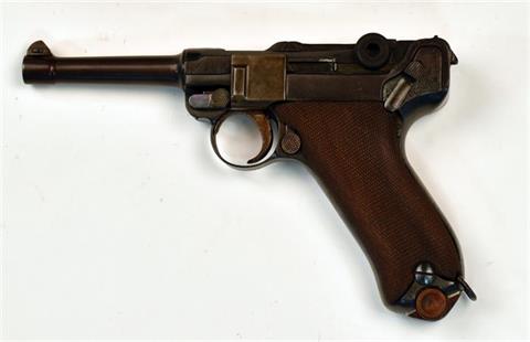 Parabellum, DWM, Modell 08 Bulgarien, 9 mm Luger, ohne Nummer, § B *