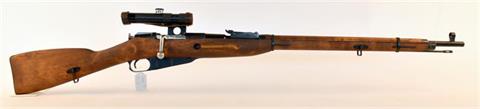 Mosin Nagant, arms plant Tula, sniper rifle Finnland, 7,62 x 54 R, #52650, §C