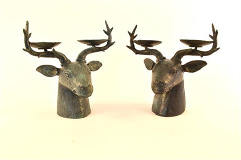 candlestick red stag