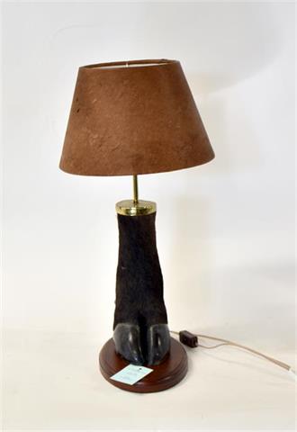 Cape buffalo desk lamp