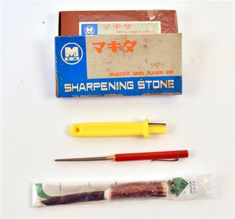 sharpening- and grinding devices bundle lot
